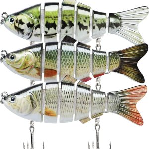6-Segment Lifelike Fishing Lures