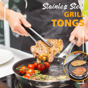 Stainless Steel Grill Tongs