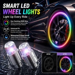 Vibrant Spinning Rim Lights